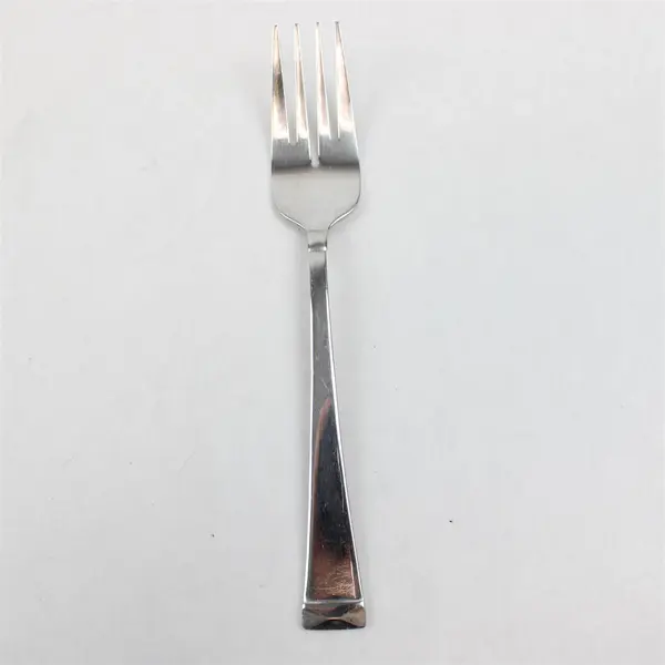 Lot Of 7 Cuisinart Flatware CUI28 (Stainless) Pattern Salad Forks 7.25" Long