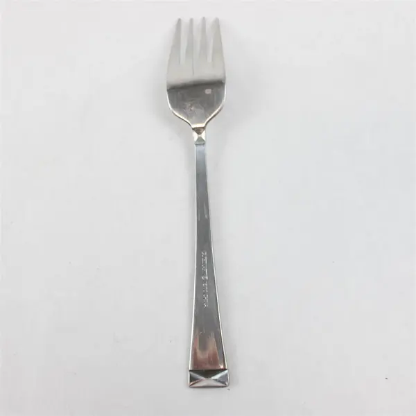 Lot Of 7 Cuisinart Flatware CUI28 (Stainless) Pattern Salad Forks 7.25" Long