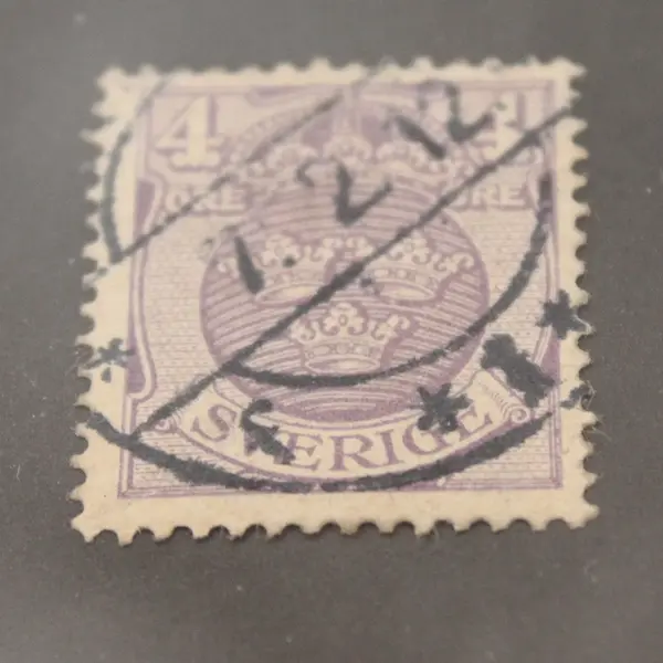 Lot Of 4 Sweden Stamps Used Hinged 1910s-1930s