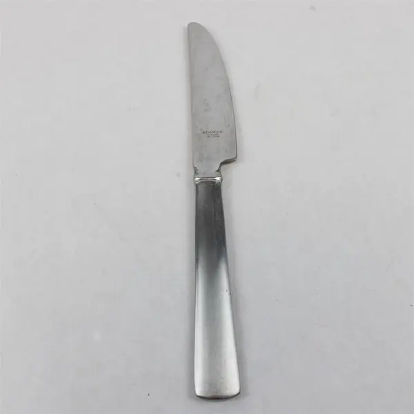 Lot Of 5 Dansk Cafe Blanc (Stainless) Pattern Flatware Dinner Knives 9.25" Long