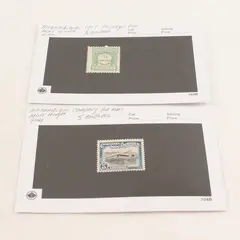 Lot Of 2 Mozambique Stamps 1930s Air Mail 1917 Postage Due Mint Hinged