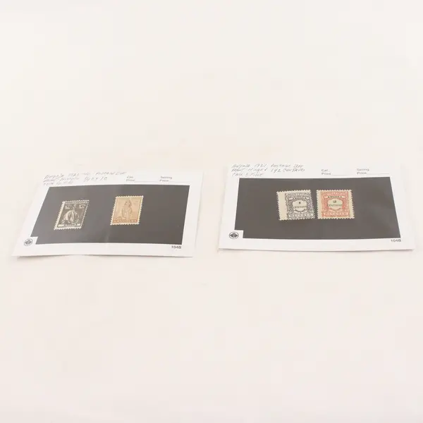 Lot Of 4 Angola Postage Due Stamps Mint Hinged 1920s