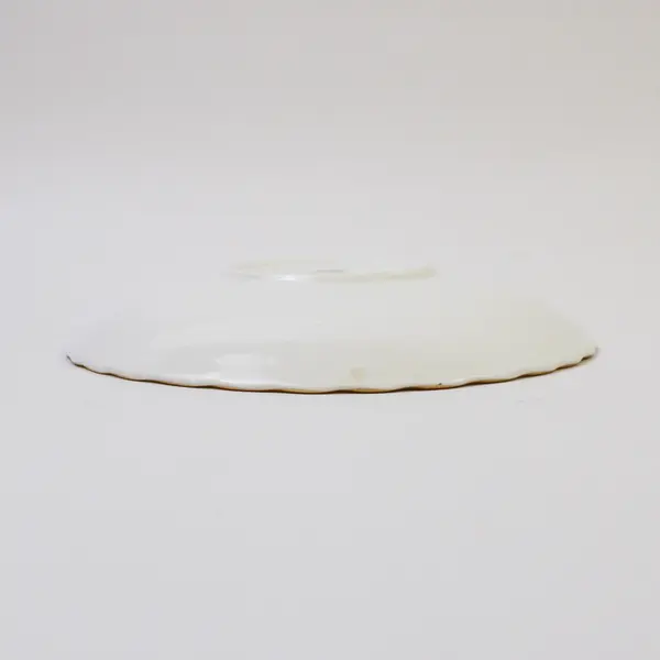 Aynsley Bone China Pink Rose & Gold Trim Saucer