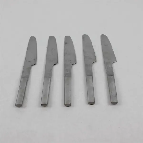 Lot Of 5 Dansk Angleterre (Stainless) Pattern Flatware Dinner Knives 8.75" Long