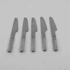 Lot Of 5 Dansk Angleterre (Stainless) Pattern Flatware Dinner Knives 8.75" Long