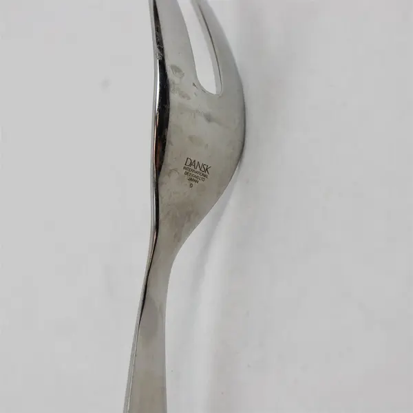 Dansk Tapio (Stainless) Pattern Flatware Cold Meat Serving Fork 10.25" Long