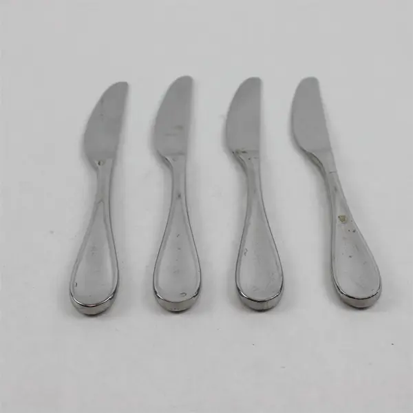 Lot Of 4 Dansk Vantage (Stainless) Pattern Flatware Dinner Knives 8.75" Long