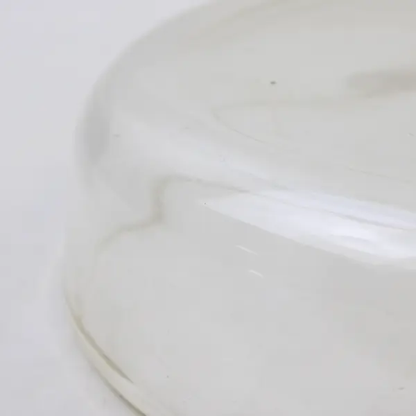 Vintage Anchor Hocking Fire-King Clear Glass 9" Pie Plate Pan Handles