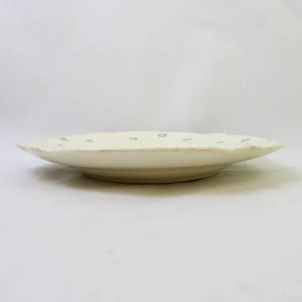 Vintage Homer Laughlin K-34N-6 Oval Serving Tray Roses Border 12in