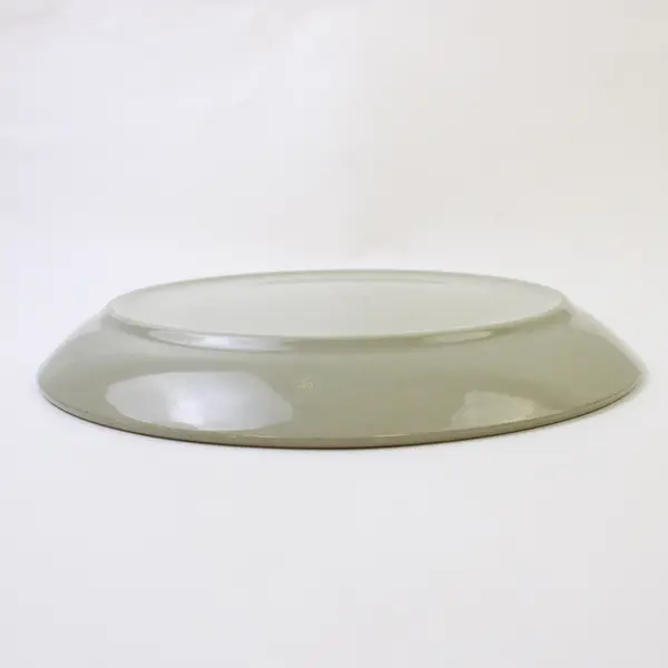 Harkerware Stoneware Plate 10" Lightly Freckled Beige