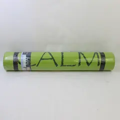 New "CALM" Yoga Mat Mind Body Spirit Green 24x68 Pilates