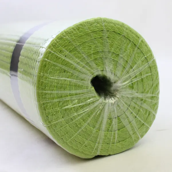 New "CALM" Yoga Mat Mind Body Spirit Green 24x68 Pilates