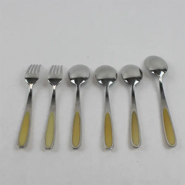 Lot Of 6 Dansk DAS31-Clear (Stainless) Pattern Flatware 4 Spoons & 2 Salad Forks
