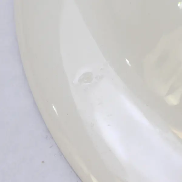 Royal China Colonial Homestead Baby's Cradle Soup Bowl 1950s 8.5"