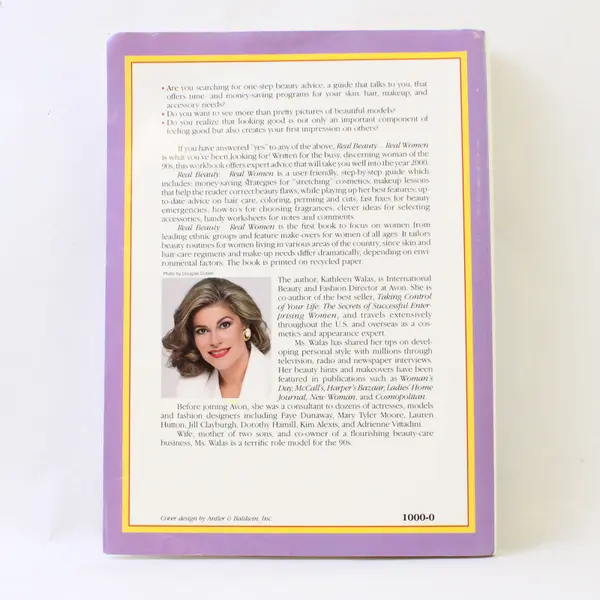 Vintage Real Beauty . . . Real Women Kathleen Walas 1992 Spiral-Bound PB Good