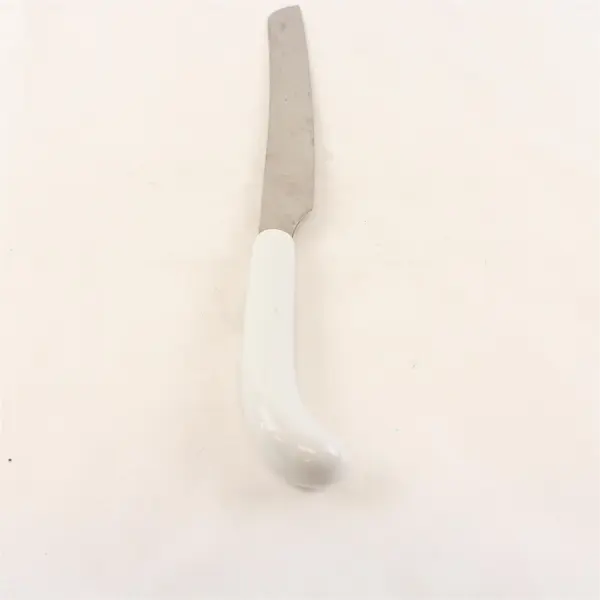Christmas Holly Cake Knife White Ceramic Handle Wedding Dessert