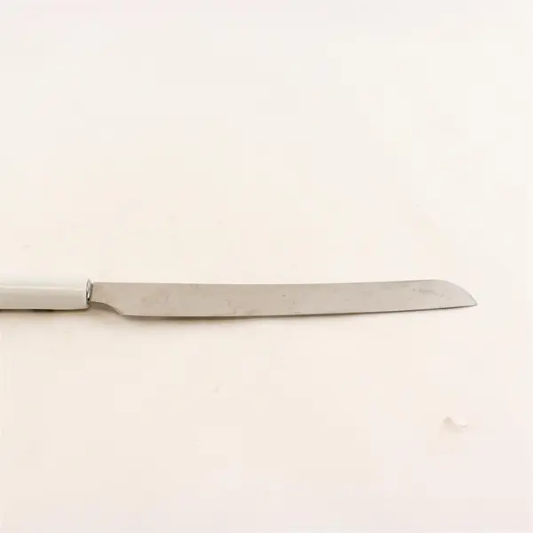 Christmas Holly Cake Knife White Ceramic Handle Wedding Dessert