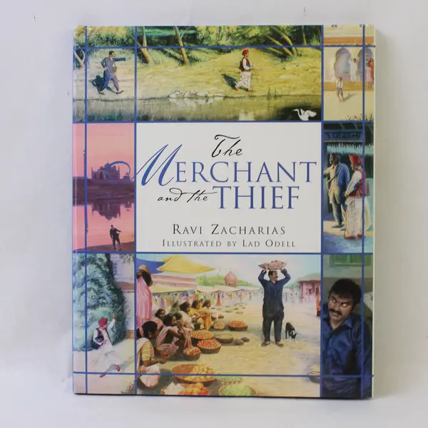 VTG The Merchant and the Thief by Ravi Zacharias A Folktale 1999 1st Ed HC DJ