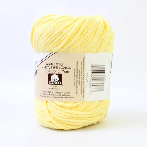 Lot of 3 balls & 1 Skein of Assorted Yarn Yellow Aqua Blue Lavender