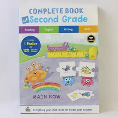 Complete Book of Second Grade 2021 Paperback Includes Poster & Stickers 