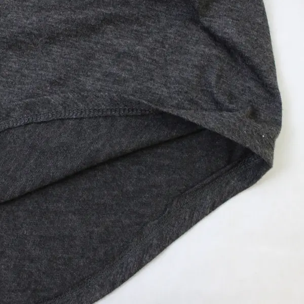 PerSeption Charcoal Gray Half-Sleeve Top Women's Size 3X