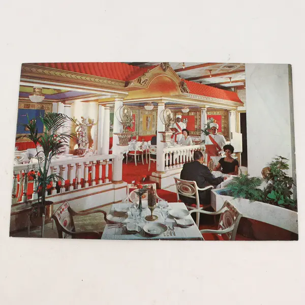 Lot Of 2 Vintage Ports o' Call Restaurant Dallas Texas Postcards Saigon Macao 