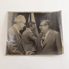 Vintage Washington State Lt Gov Cherberg Senator Magnuson 1979 Press Photo