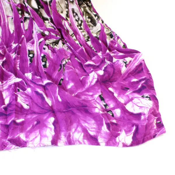 Take Two Green and Purple Resortwear Sleeveless Maxi Dress Women's Size XL