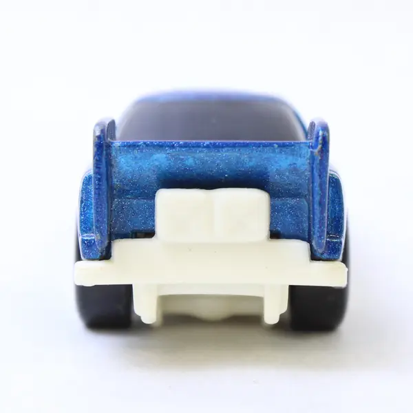 Vintage Hot Wheels 1993 Die Cast Car Metallic Blue "Funny Dragster" Toy Car