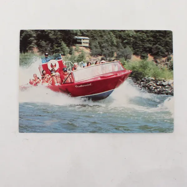 Lot Of 3 Vintage Oregon Postcards 1970s 1980s Jet Boat Black Butte Celilo Falls 