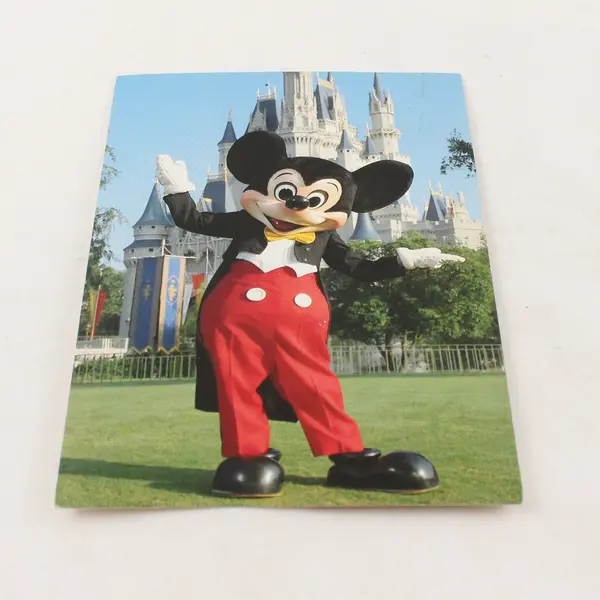 Vintage 1989 Walt Disney World Mickey Mouse Welcome As Can Be Postcard