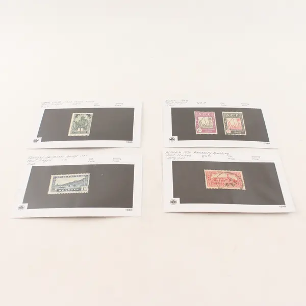 Lot Of 5 French Africa Colony Stamps Used & Mint 1920s 1930s