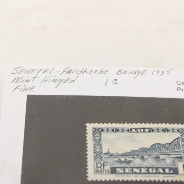 Lot Of 5 French Africa Colony Stamps Used & Mint 1920s 1930s