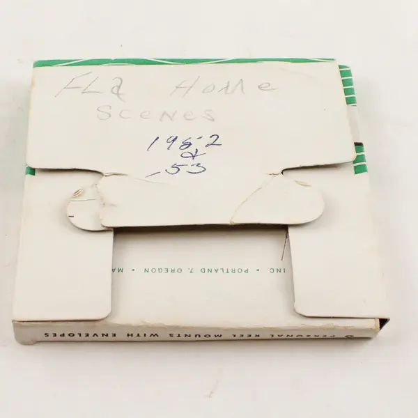 Vintage View-Master Personal Reel Mount Box With 3 Envelopes No Reels