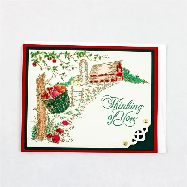 Lot of 5 Handmade Floral Design Birthday Greeting Cards