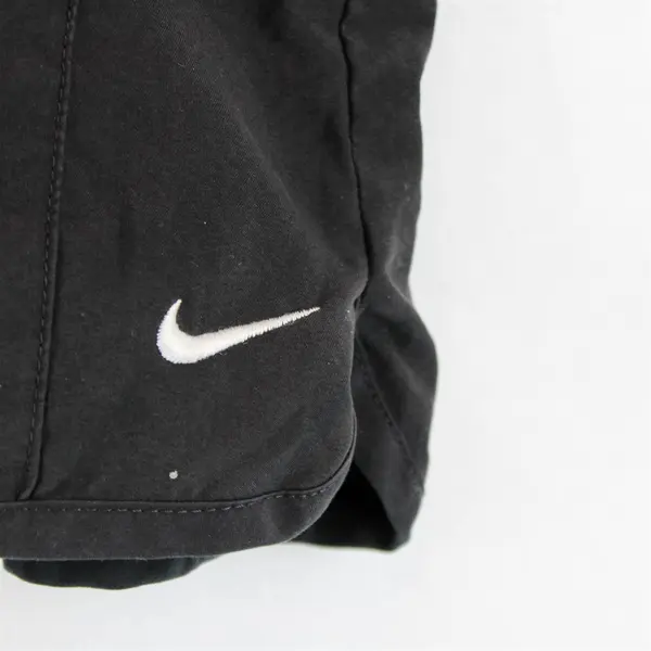 Nike Women's XL Black Drawstring Waistband 100% Polyester Athletic Shorts