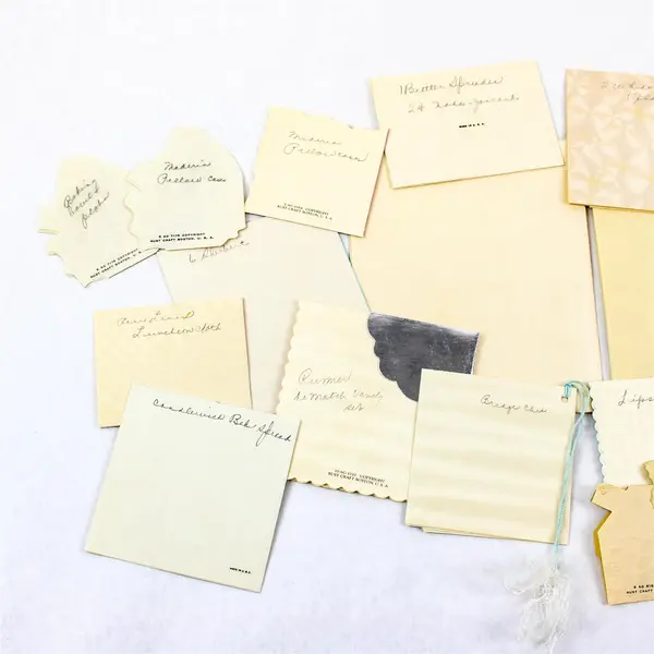 Lot of 17 Vintage 1930s Wedding Congratulations and Wedding Shower Cards USED