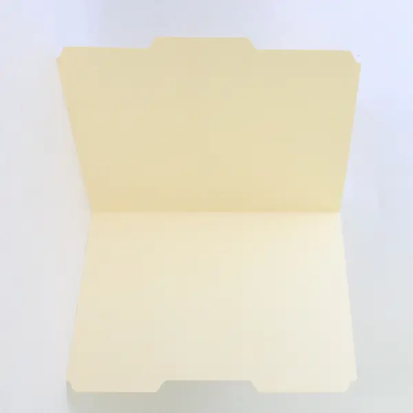 Lot of 50 Beige Letter Size File Folders Office Supplies