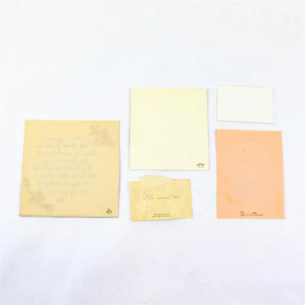 Lot of 5 Vintage 1930s Valentines Day Cards Ephemera USED