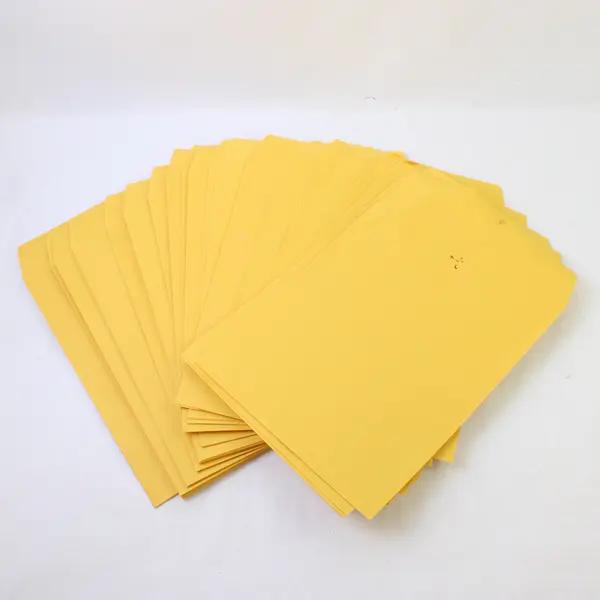 Lot of 55 Yellow Manila Envelopes 9" x 12