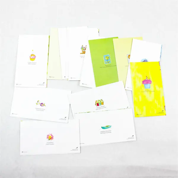 Lot of 14 Paralyzed Veterans of America Illustrated Birthday Cards UNUSED