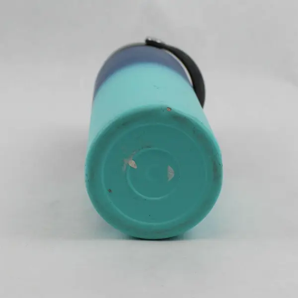 Senita Athletics Blue Stainless Vacuum Insulated Water Bottle W/ Boot 11" Tall