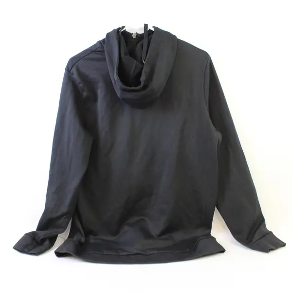 Nike Dri-Fit Standard Fit Black Hooded Zip-Up Jacket Women's Medium