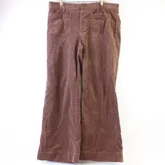 J. Crew Brown Wide-Leg Corduroy Pants Women's Size 33
