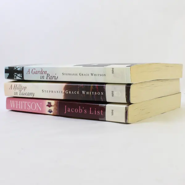 Lot of 3 Stephanie Grace Whitson Paperback Books A Garden/Hilltop/Jacob's