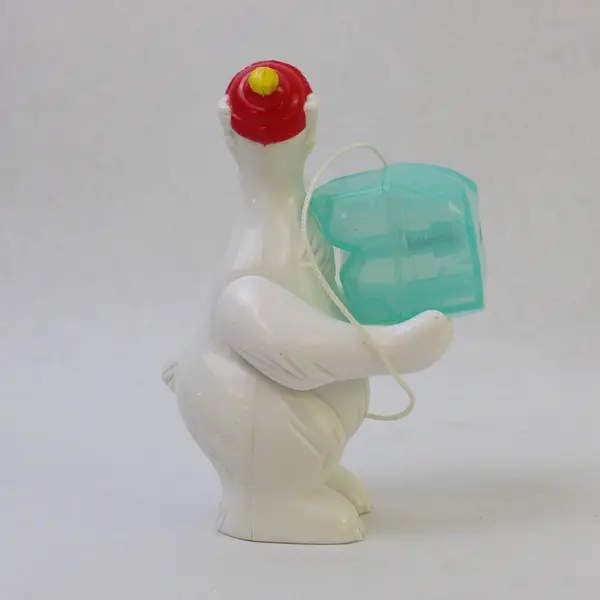 Wendy's Kids Meal Toy 1998 Rudolph The Movie Leonard the Polar Bear Ice Catch