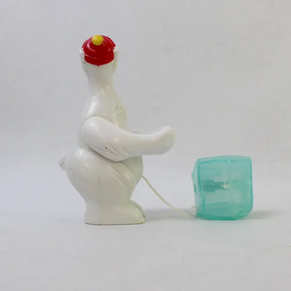 Wendy's Kids Meal Toy 1998 Rudolph The Movie Leonard the Polar Bear Ice Catch