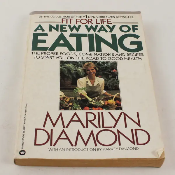Fit For Life A New Way of Eating by Marilyn Diamond 1987 Paperback Good