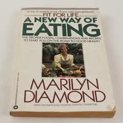 Fit For Life A New Way of Eating by Marilyn Diamond 1987 Paperback Good