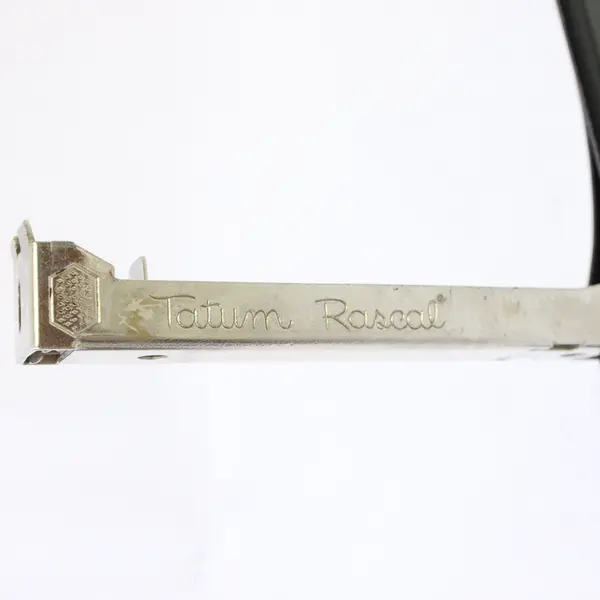 Vintage Wilson Jones Co. Tatum Rascal Small 5" Gray Metal Stapler 